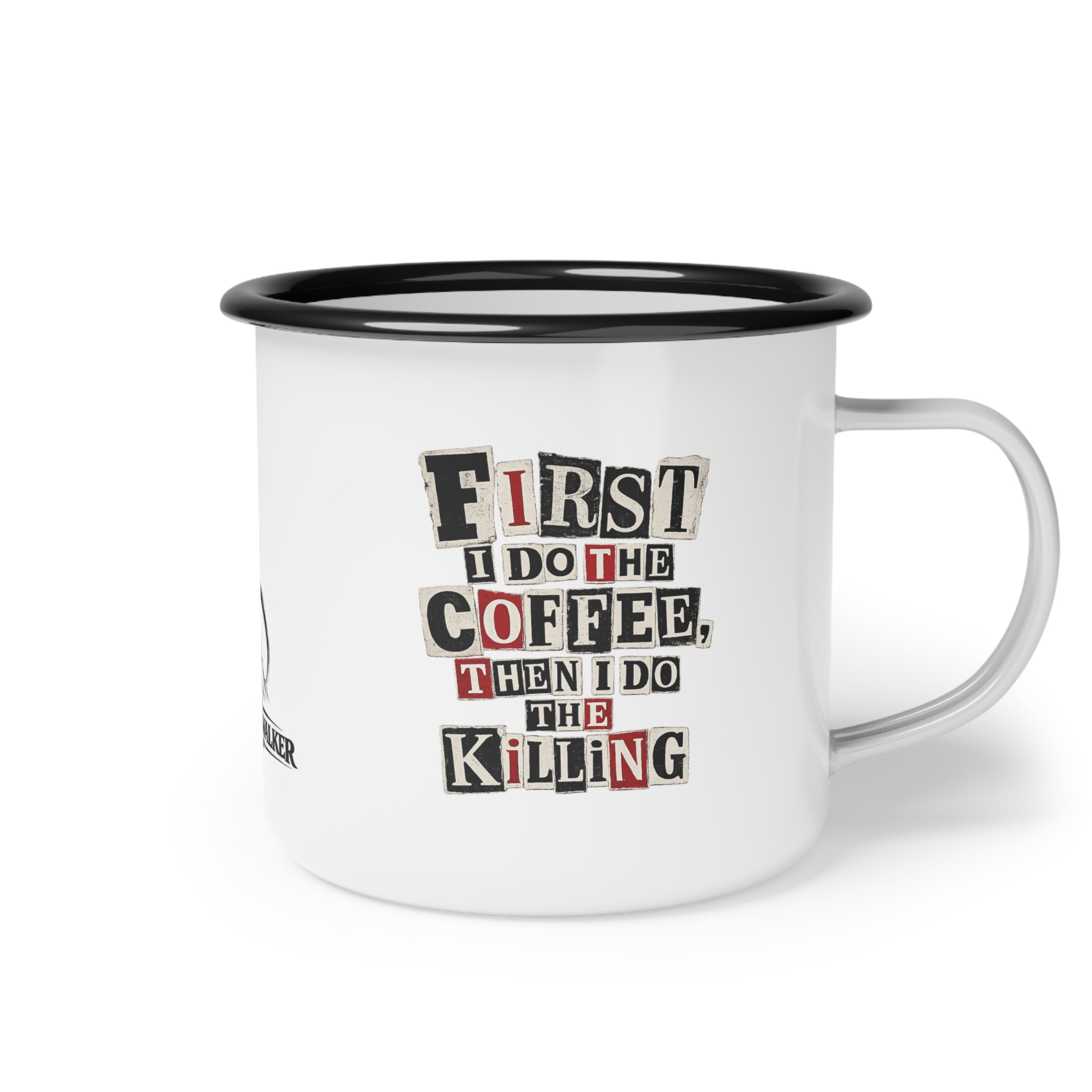Coffee First Camp Mug - White