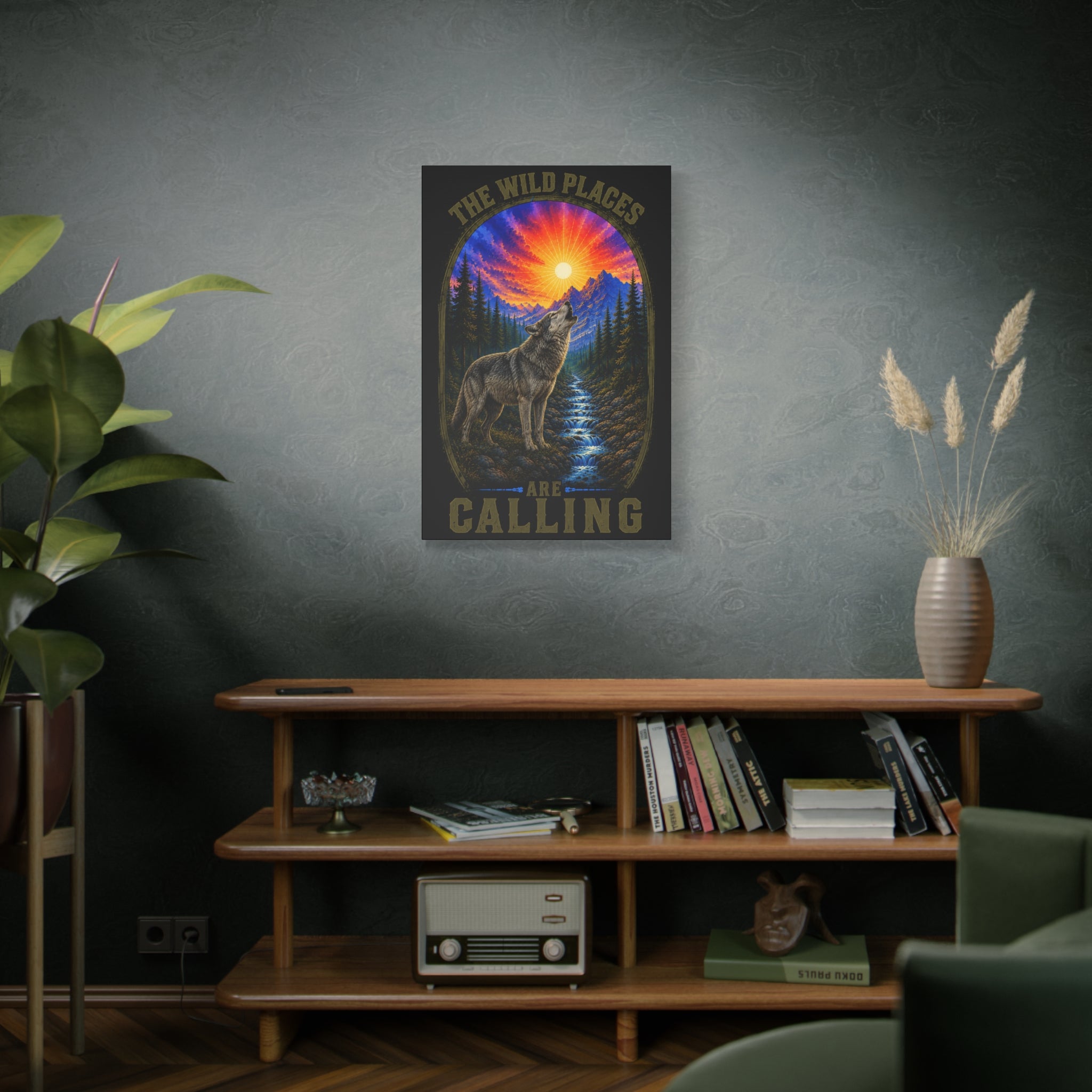Wild Places Wolf - Canvas 24x36