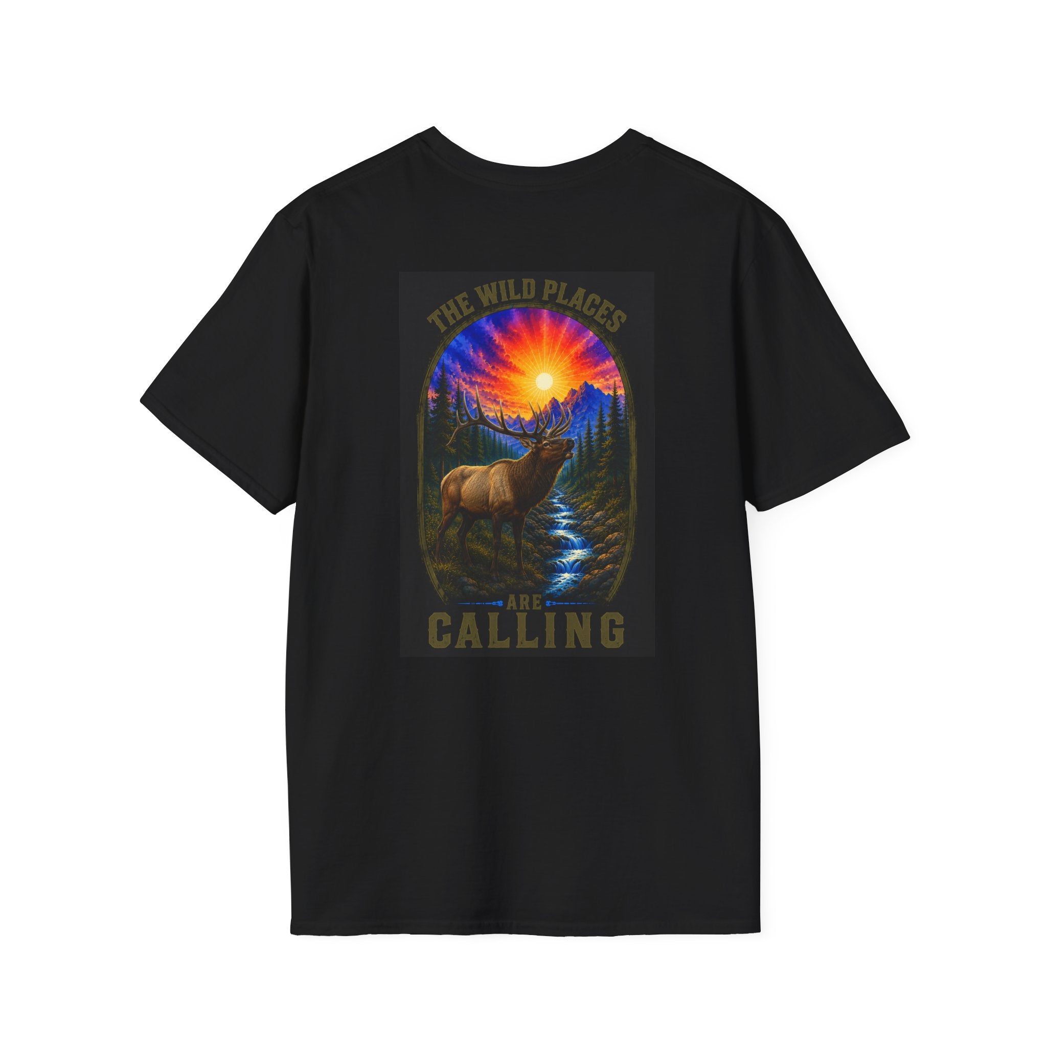 Wild Places Elk - T-Shirt