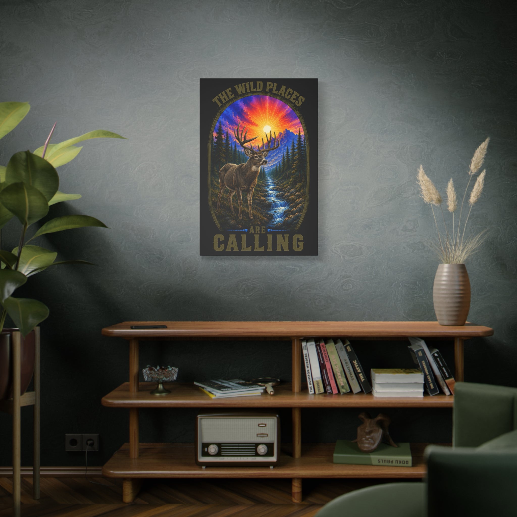 Wild Places Buck - Canvas 24x36